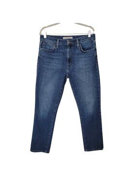 Joes High Rise Straight Ankle Jeans Womens W30 Blue Denim
